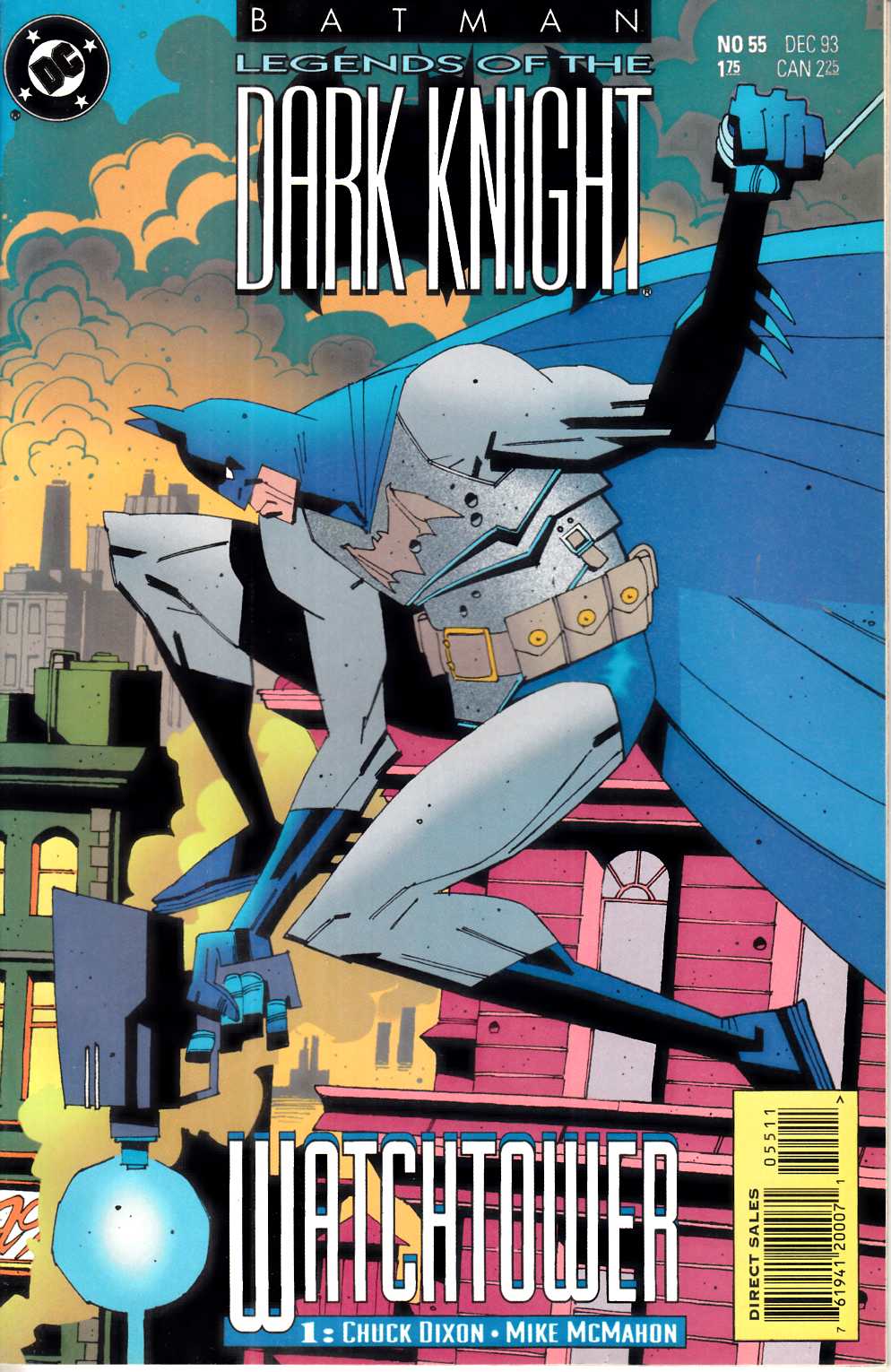 Batman Legends of the Dark Knight #55 Very Fine (8.0) [DC Comic] LARGE