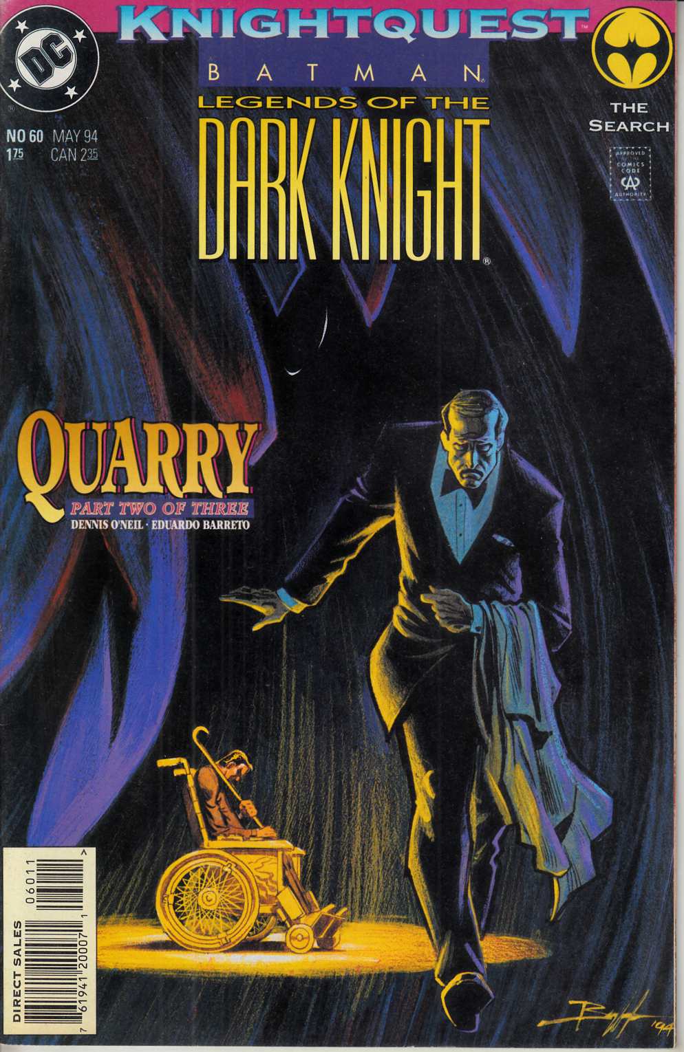 Batman Legends of the Dark Knight #60 Very Fine (8.0) [DC Comic] LARGE