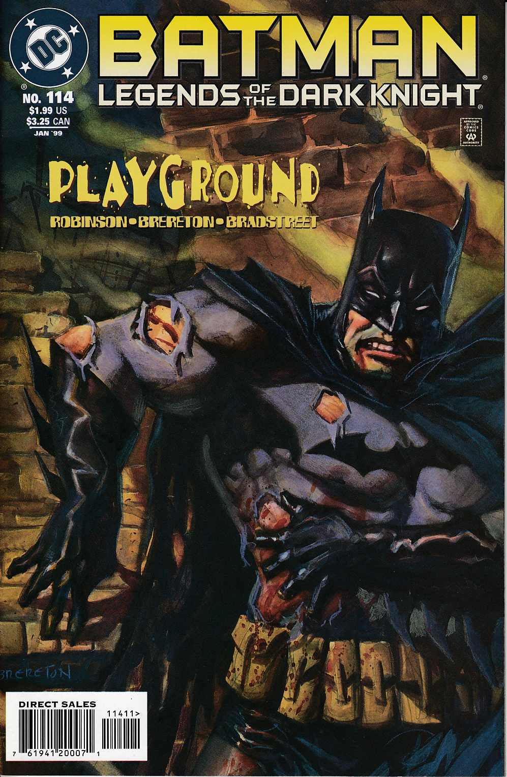 Batman Legends of the Dark Knight #114 Very Fine (8.0) [DC Comic] LARGE