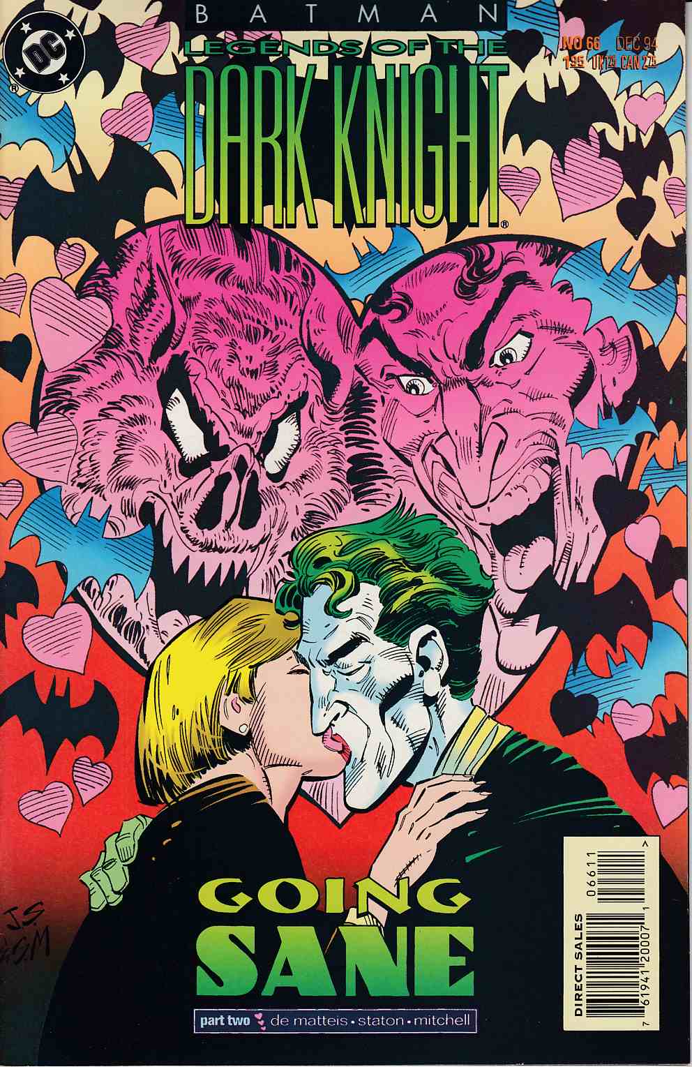 Batman Legends of the Dark Knight #66 Near Mint (9.4) [DC Comic] LARGE