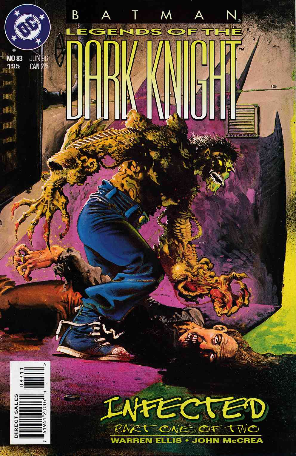 Batman Legends of the Dark Knight #83 Fine (6.0) [DC Comic] LARGE