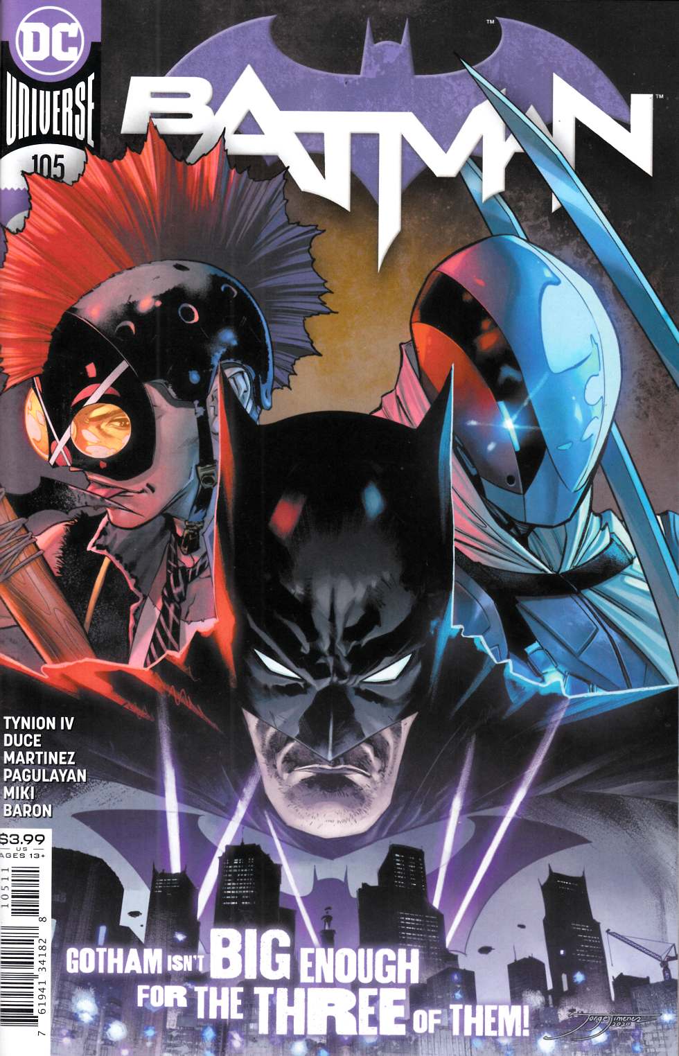 Batman #105 Near Mint (9.4) [DC Comic] LARGE