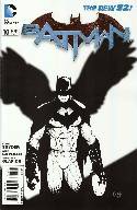 Batman #10 Black & White Variant Incentive Cover [Comic]