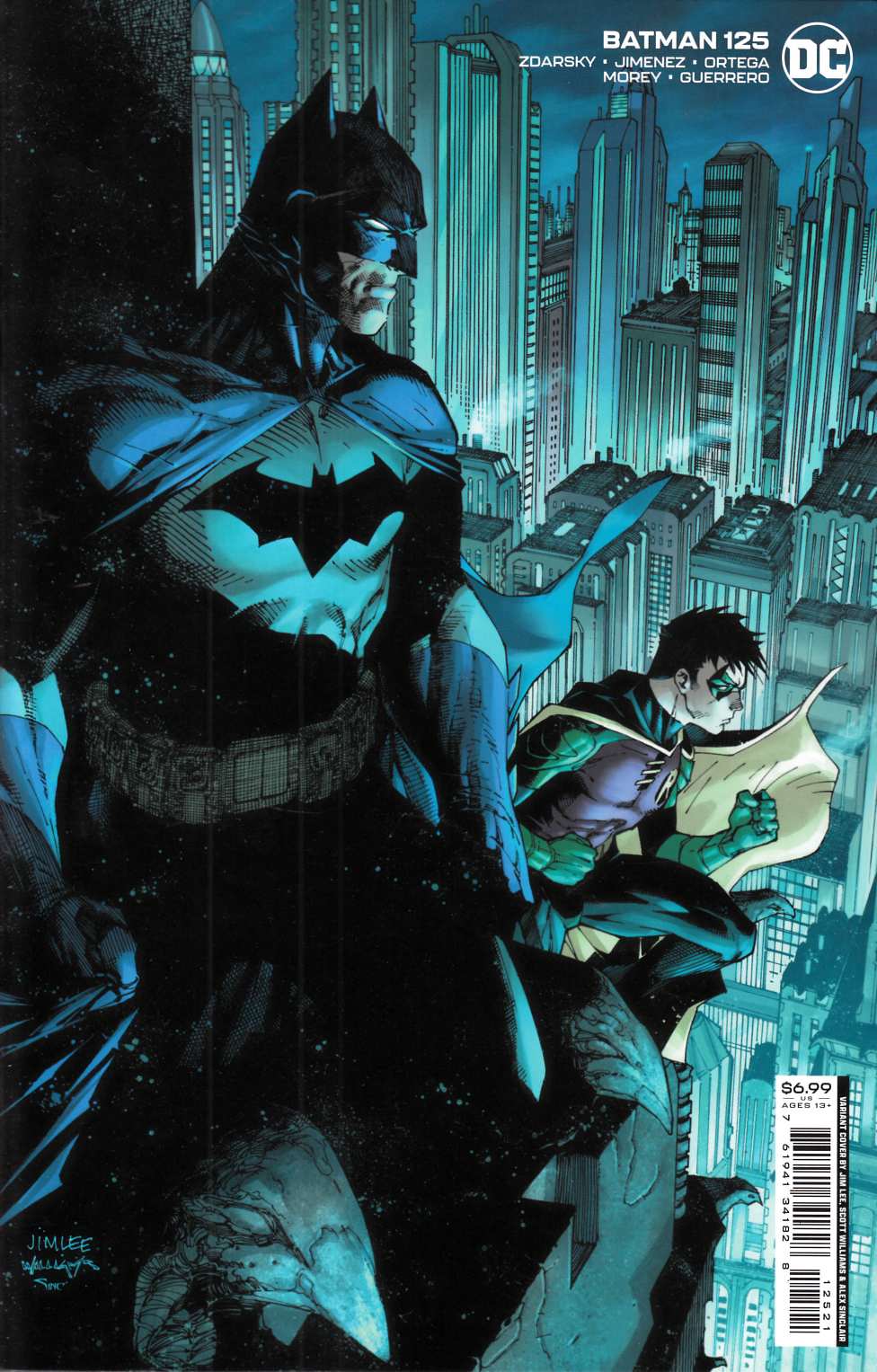 Batman #125 Lee Variant Cover Near Mint (9.4) [DC Comic] LARGE