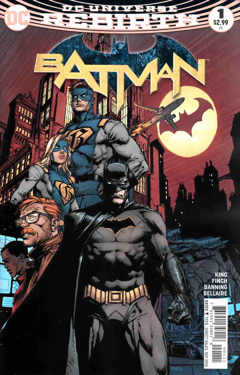 Batman #1 Second Printing [DC Comic]