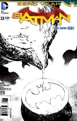 Batman #22 Black & White Incentive Cover [Comic] LARGE