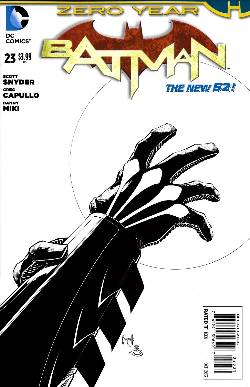 Batman #23 Black & White Incentive Cover [Comic] LARGE