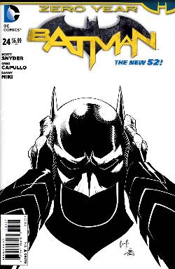 Batman #24 Black & White Incentive Cover [DC Comic] LARGE