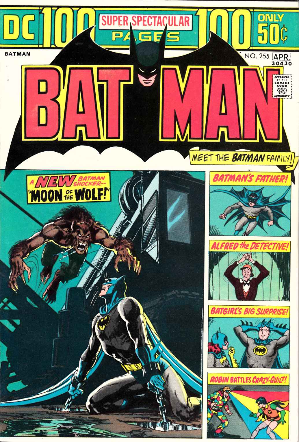 Batman 255 Very Fine 8 0 Dc Comic Dreamlandcomics Com Online Store