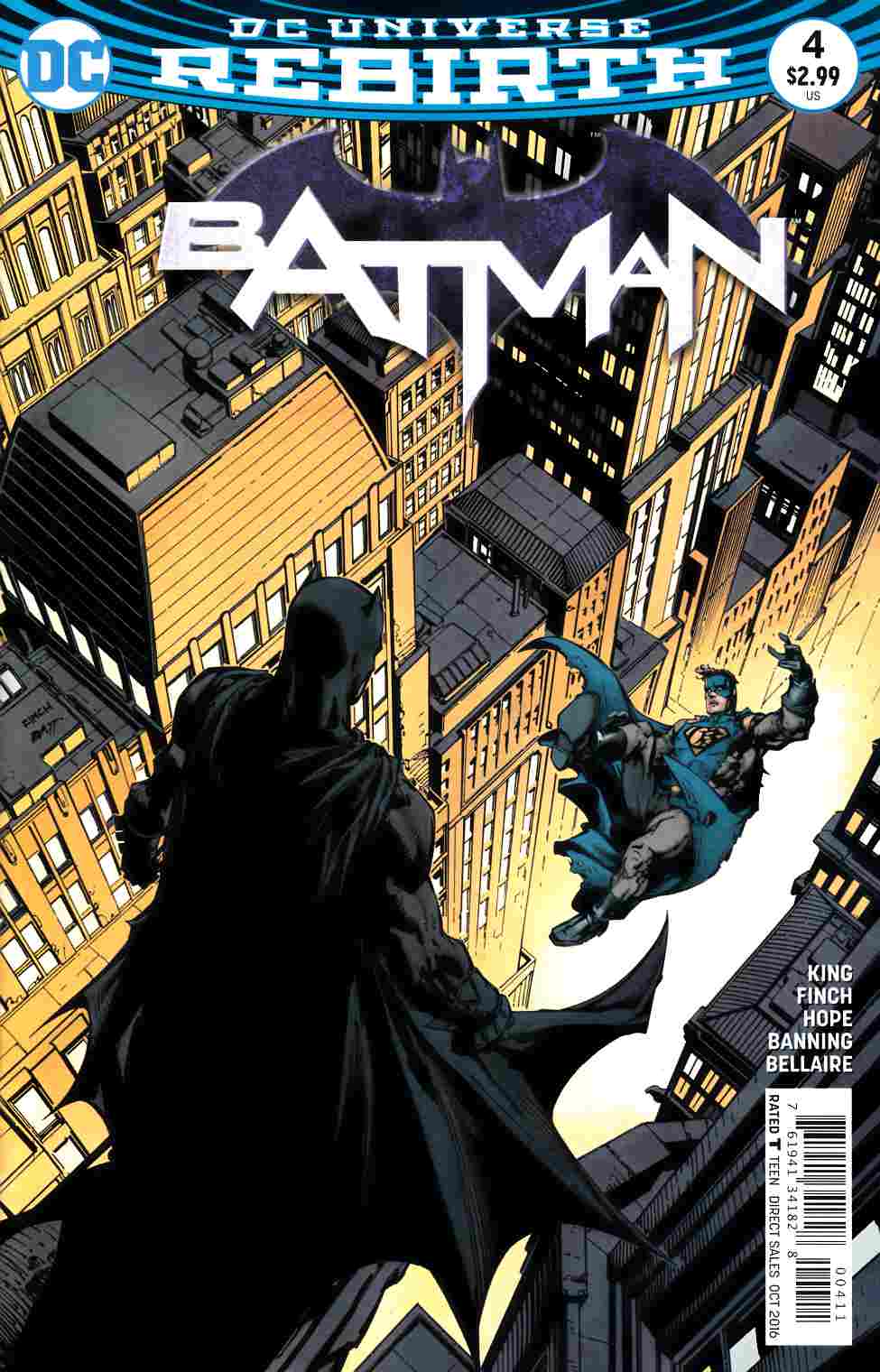 Batman #4 Near Mint Minus (9.2) [DC Comic] THUMBNAIL