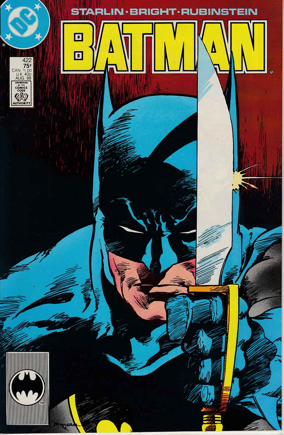 Batman #422 Very Fine (8.0) [DC Comic] THUMBNAIL