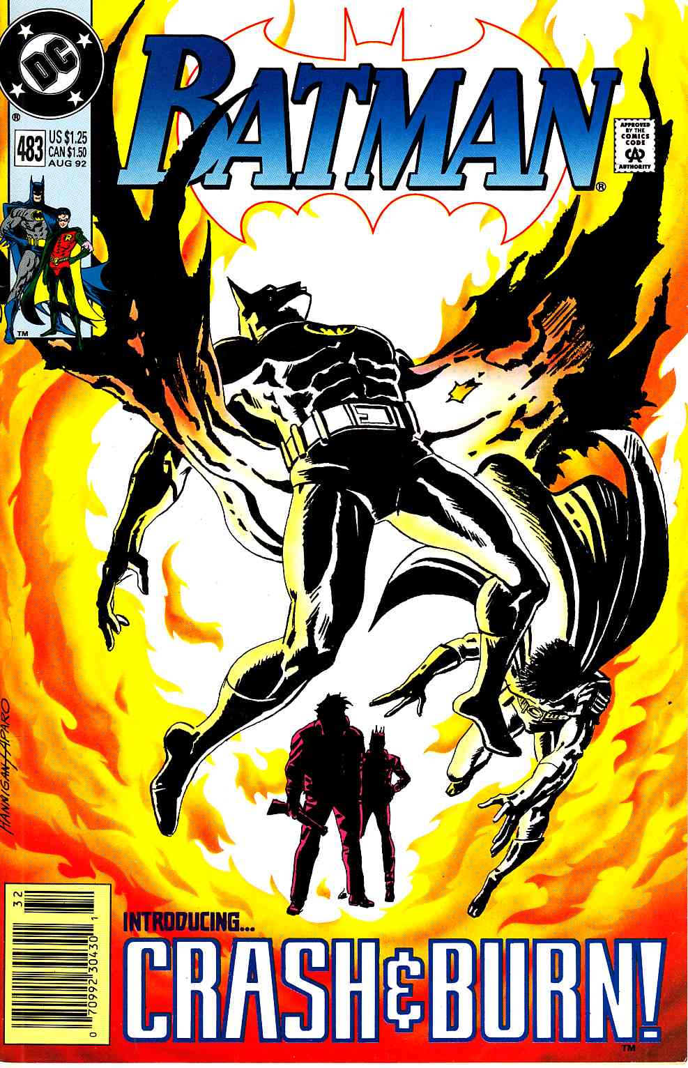 Batman #483 Newsstand Edition Very Fine Minus (7.5) [DC Comic] LARGE