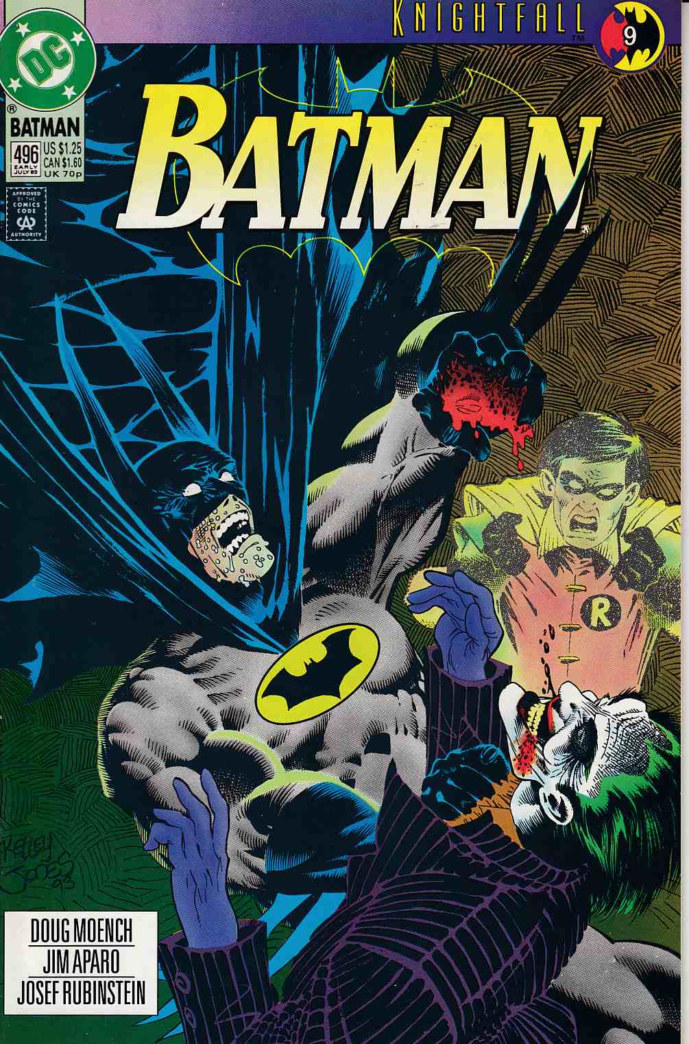 Batman #496 Very Fine () [DC Comic] –  Online Store