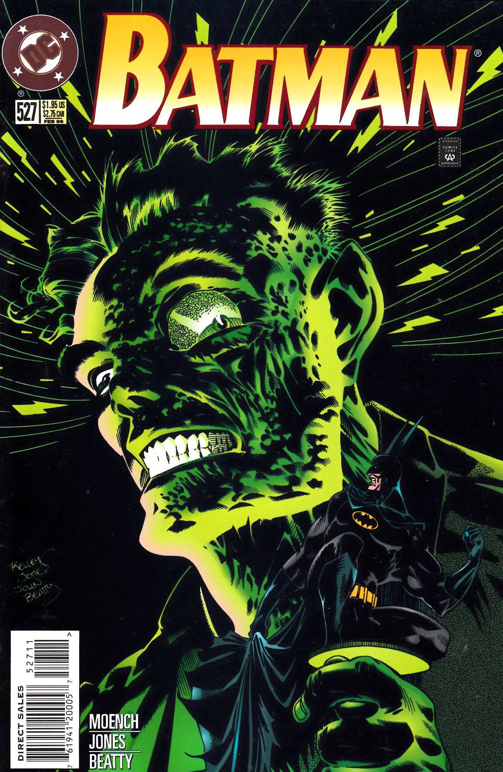 Batman #527 Very Fine (8.0) [DC Comic] THUMBNAIL