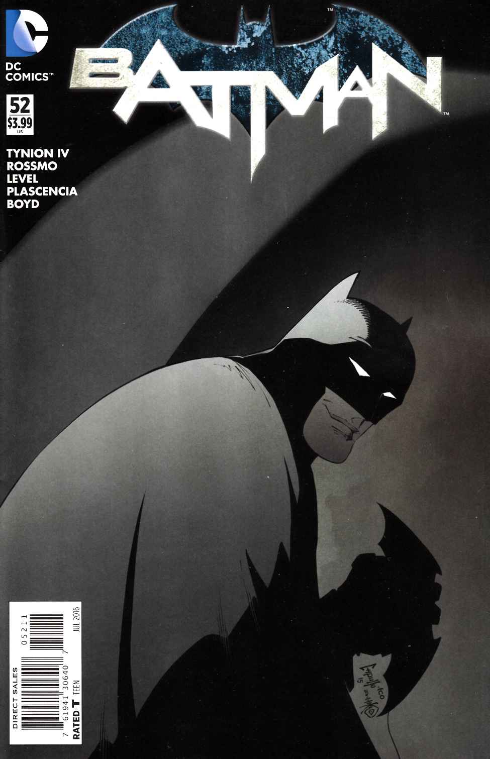 Batman #52 Near Mint (9.4) [DC Comic] THUMBNAIL