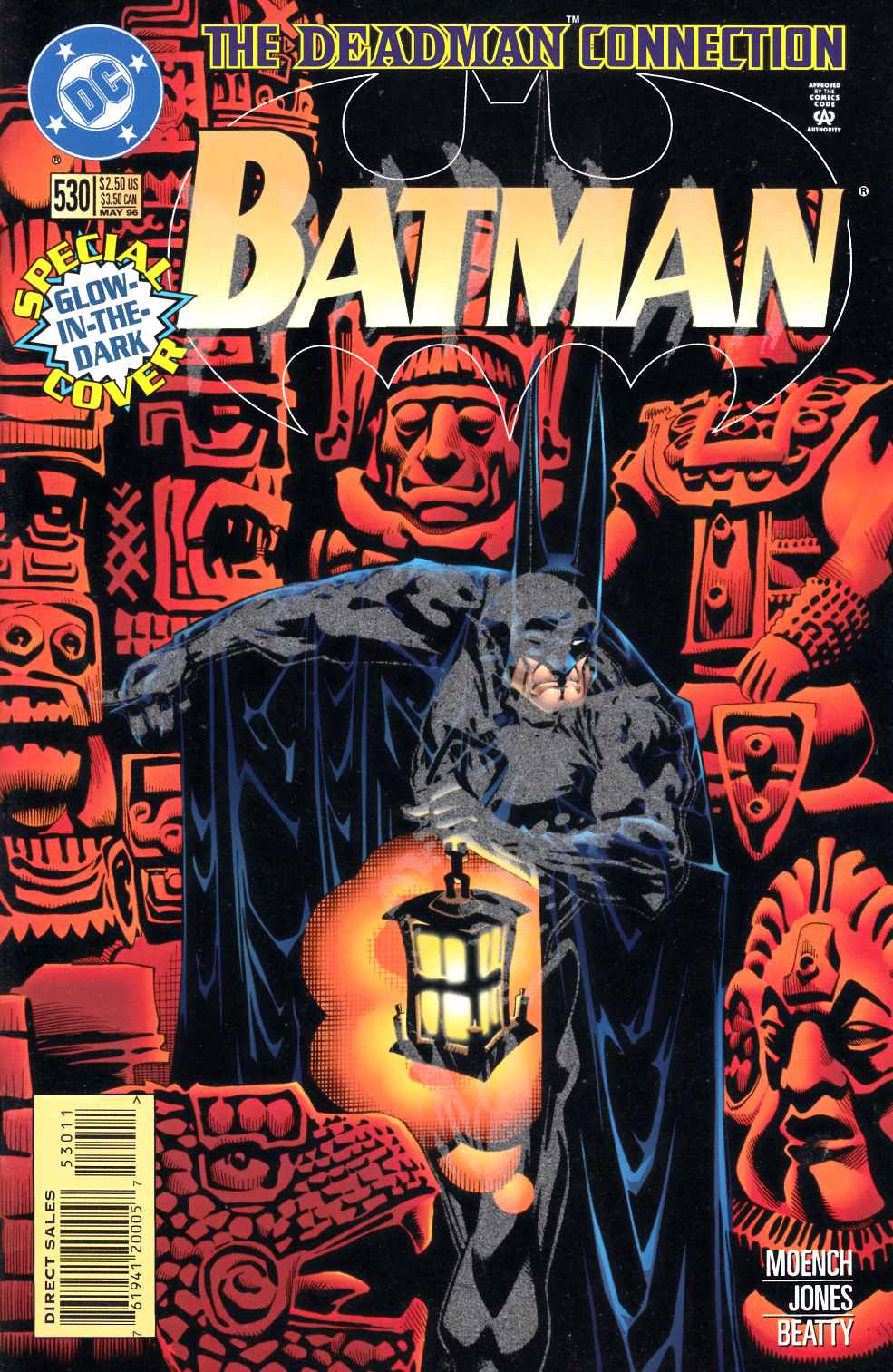 Batman #530 Glow in Dark Cover Near Mint (9.4) [DC Comic] THUMBNAIL