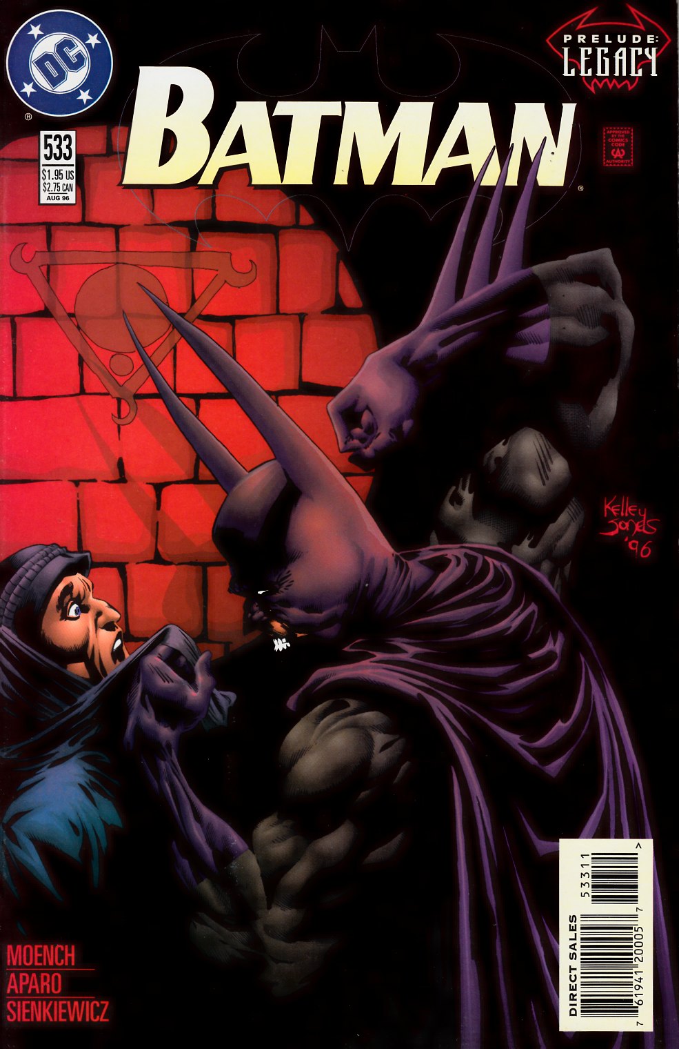 Batman #533 Very Fine (8.0) [DC Comic] THUMBNAIL