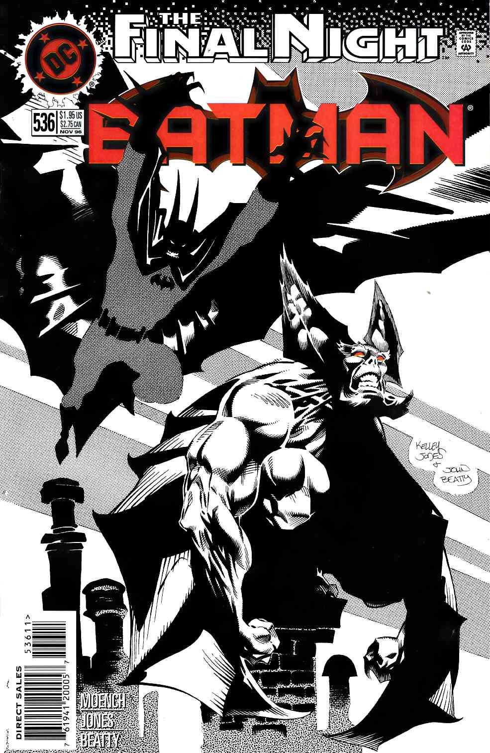 Batman #536 Very Fine (8.0) [DC Comic] THUMBNAIL