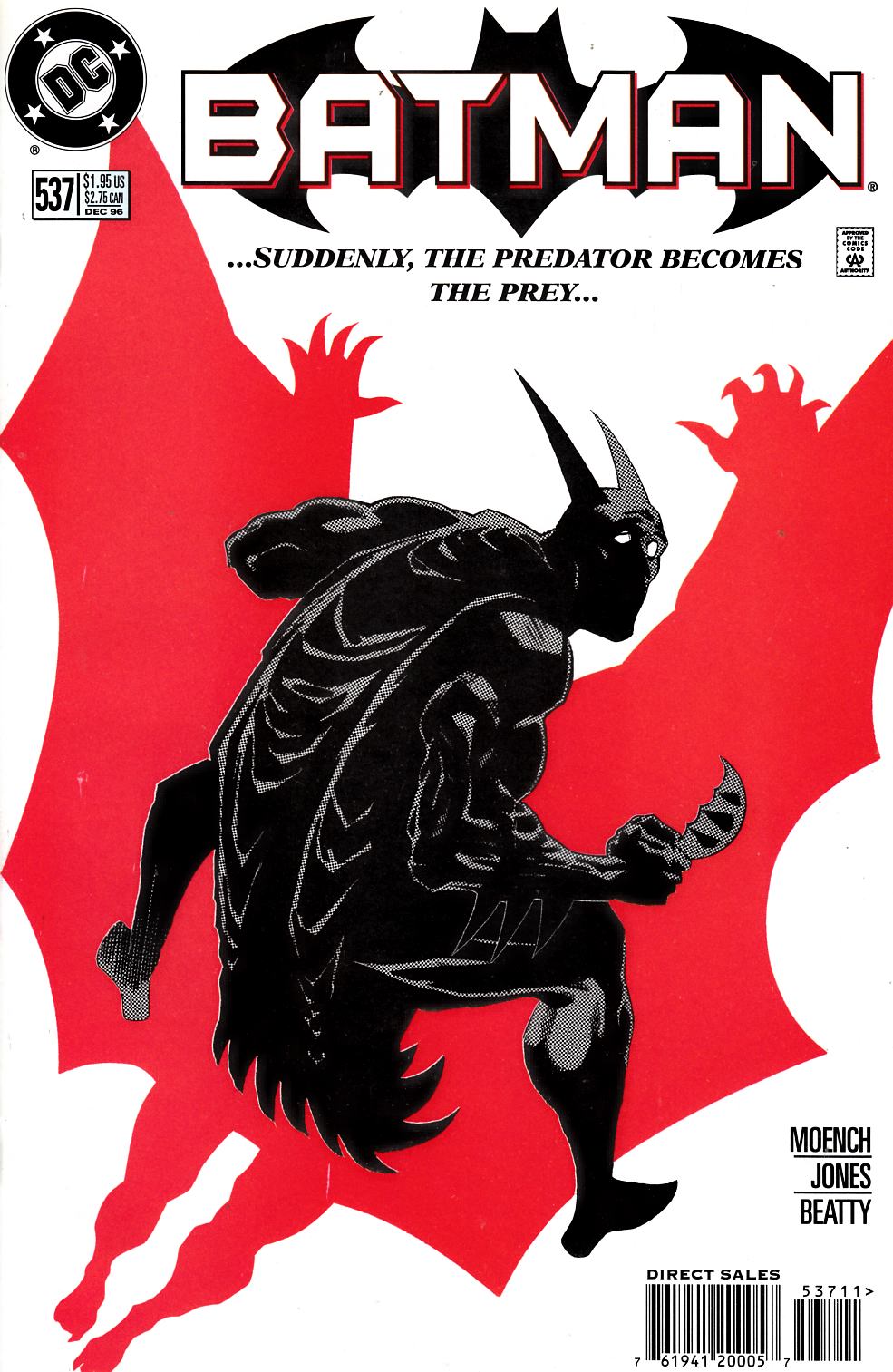 Batman #537 Near Mint (9.4) [DC Comic] THUMBNAIL