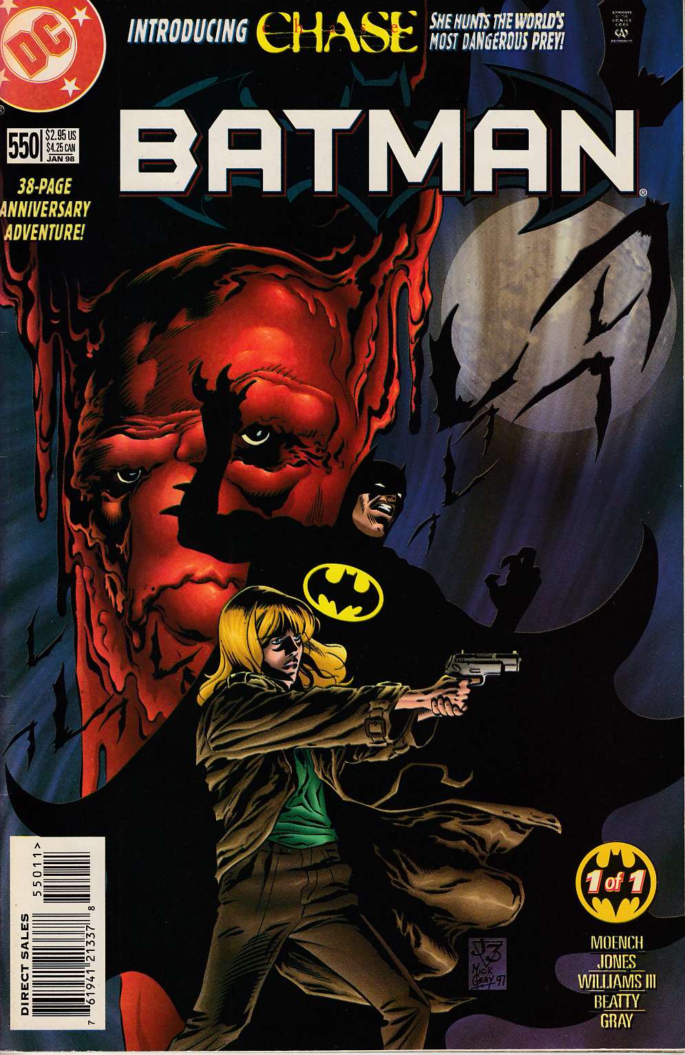 Batman #550 Cover B Very Fine/Near MInt (9.0) [DC Comic] LARGE