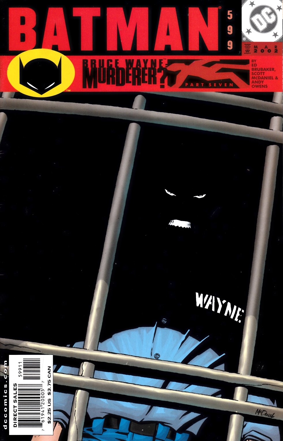 Batman #599 Fine (6.0) [DC Comic] THUMBNAIL
