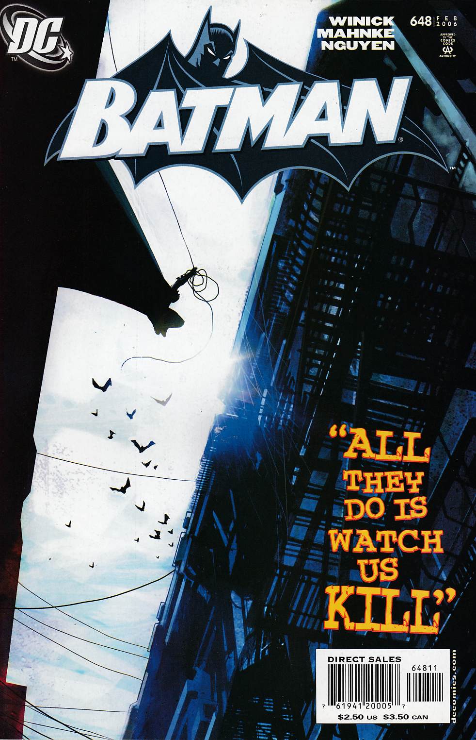 Batman #648 Near Mint (9.4) [DC Comic] THUMBNAIL