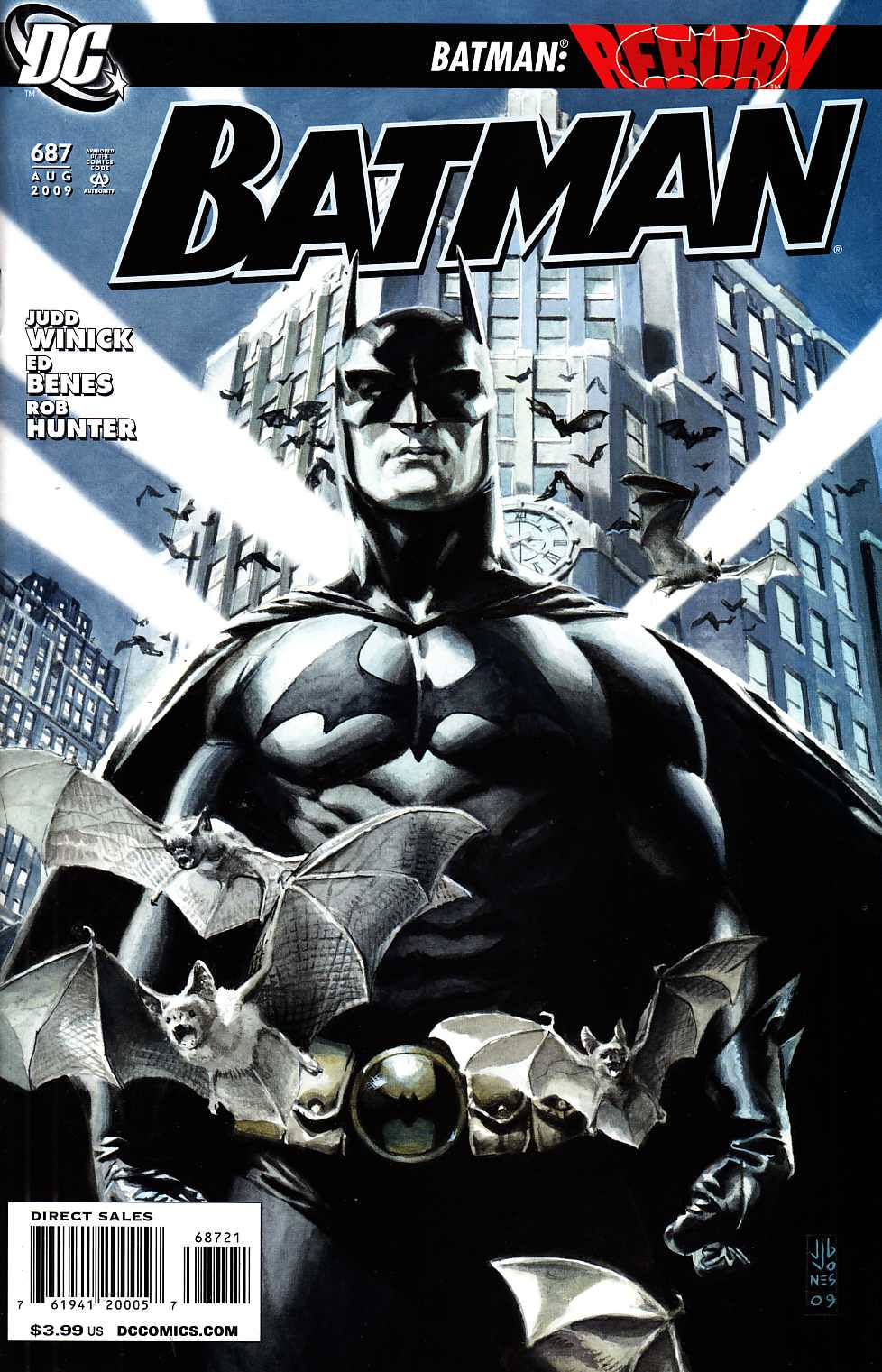 Batman #687 JG Jones Variant Cover Near Mint () [DC Comic] –   Online Store