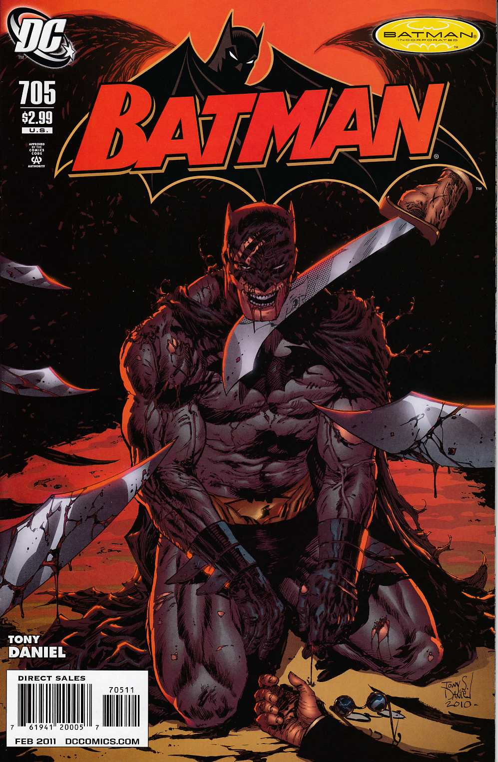 Batman #705 Near Mint Minus (9.2) [DC Comic] THUMBNAIL