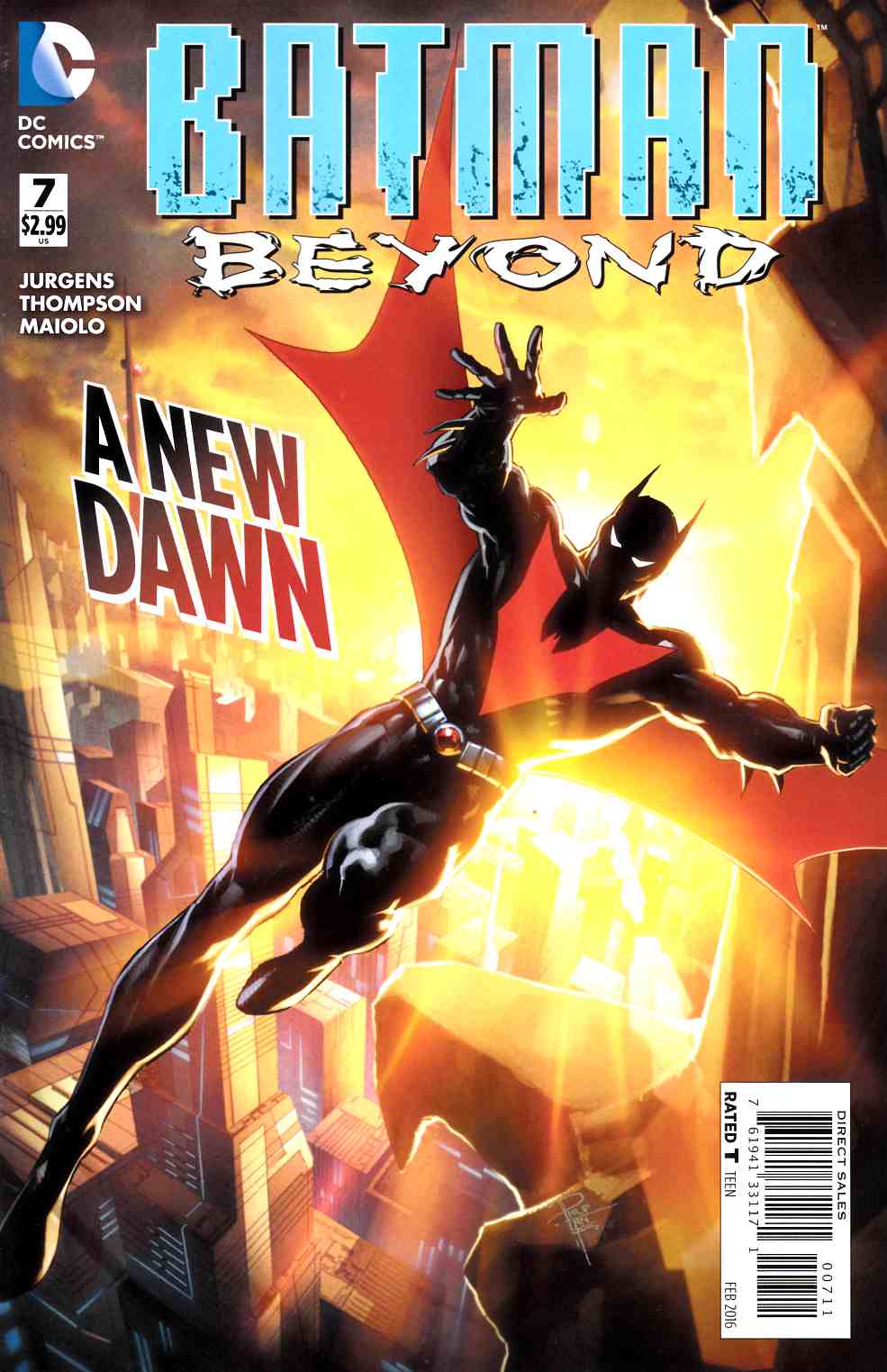 Batman Beyond #7 Near Mint (9.4) [DC Comic] THUMBNAIL