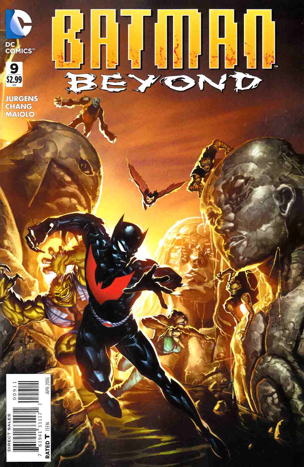 Batman Beyond #9 Near Mint (9.4) [DC Comic] THUMBNAIL