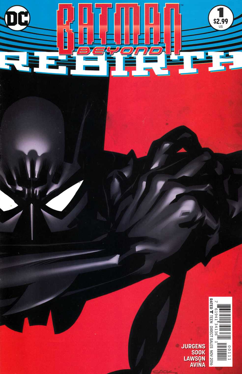 Batman Beyond Rebirth #1 Near Mint (9.4) [DC Comic] THUMBNAIL