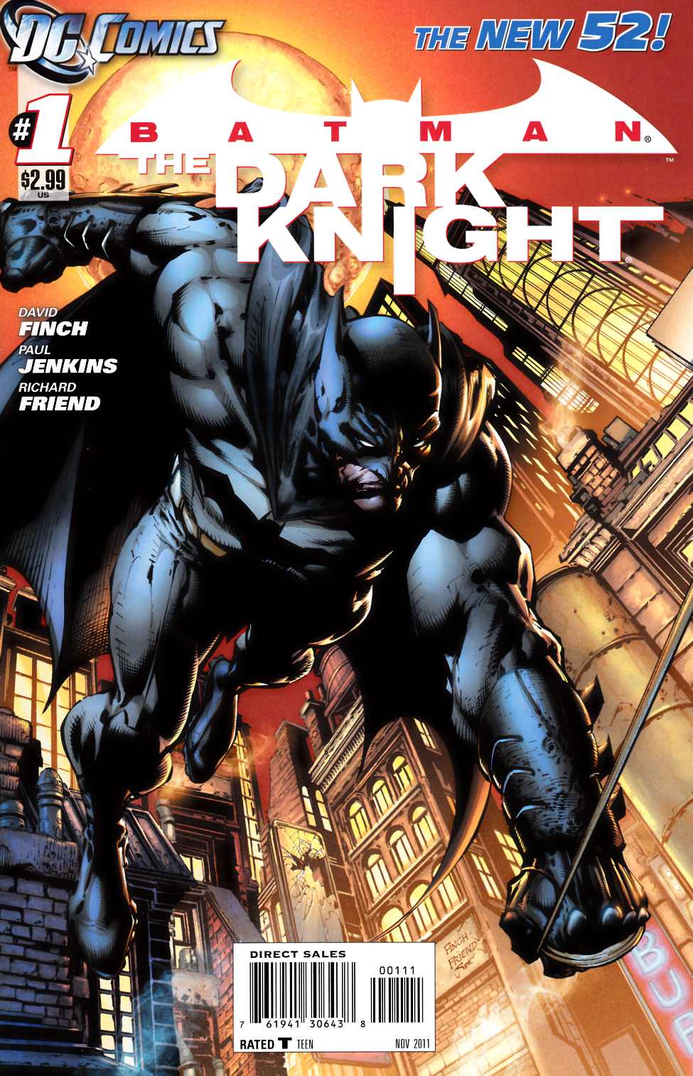 Batman The Dark Knight #1 Near Mint Minus (9.2) [DC Comic] LARGE