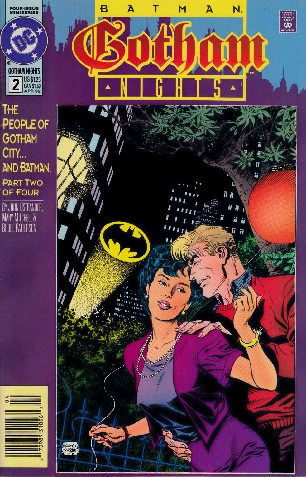 Batman Gotham Nights #2 Newsstand Edition Fine (6.0) [DC Comic] LARGE