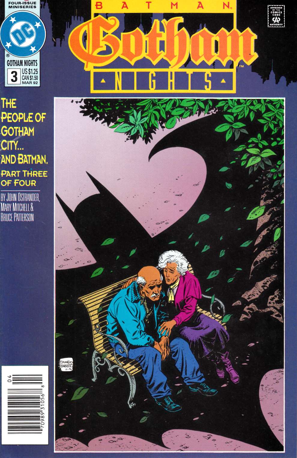Batman Gotham Nights #3 Newsstand Edition Fine (6.0) [DC Comic] LARGE