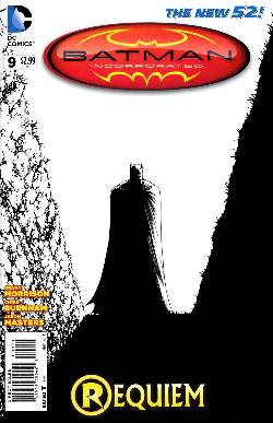 Batman Incorporated #9 Black & White Variant Cover Near Mint (9.4) [DC Comic] LARGE