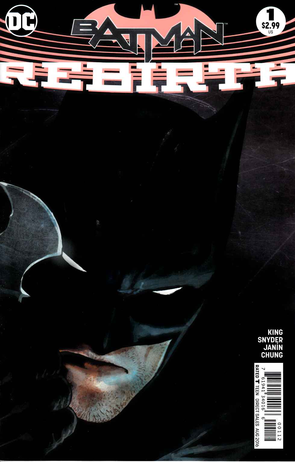 Batman Rebirth #1 Second Printing [DC Comic]