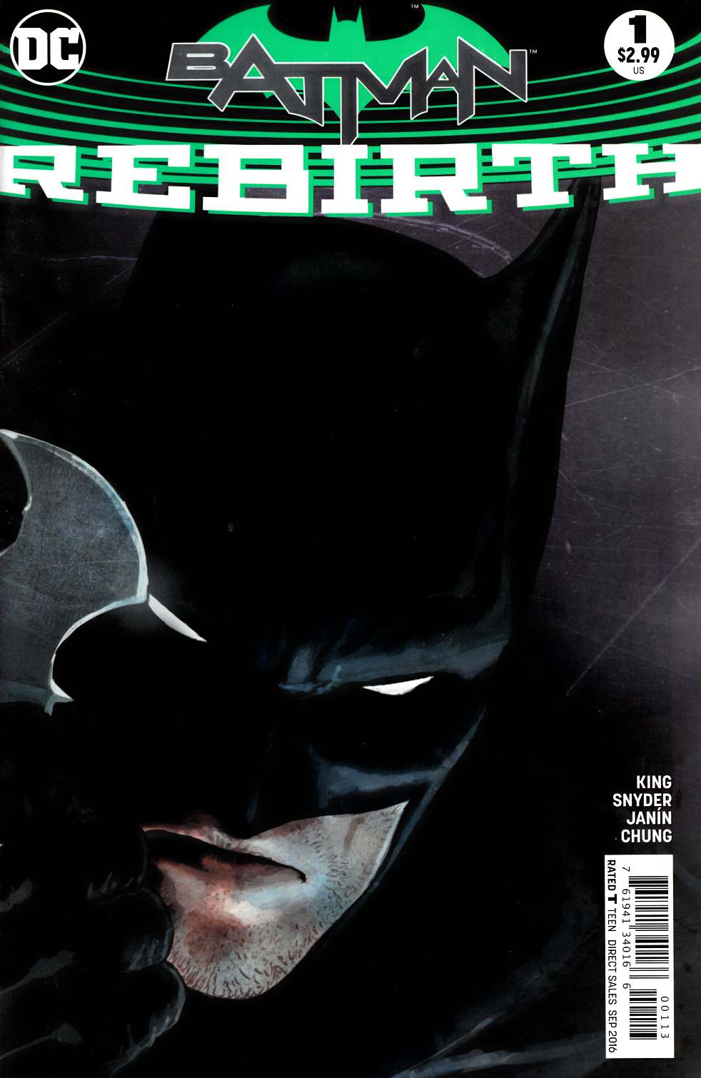 Batman Rebirth #1 Third Printing [DC Comic]