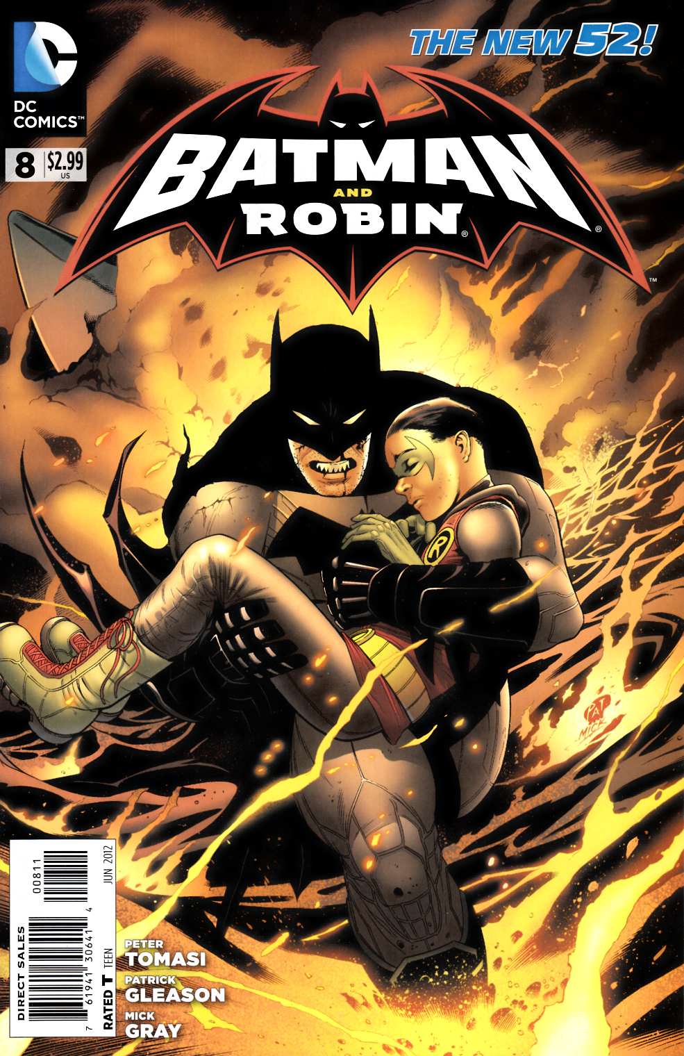 Batman and Robin #8 Very Fine (8.0) [DC Comic] LARGE