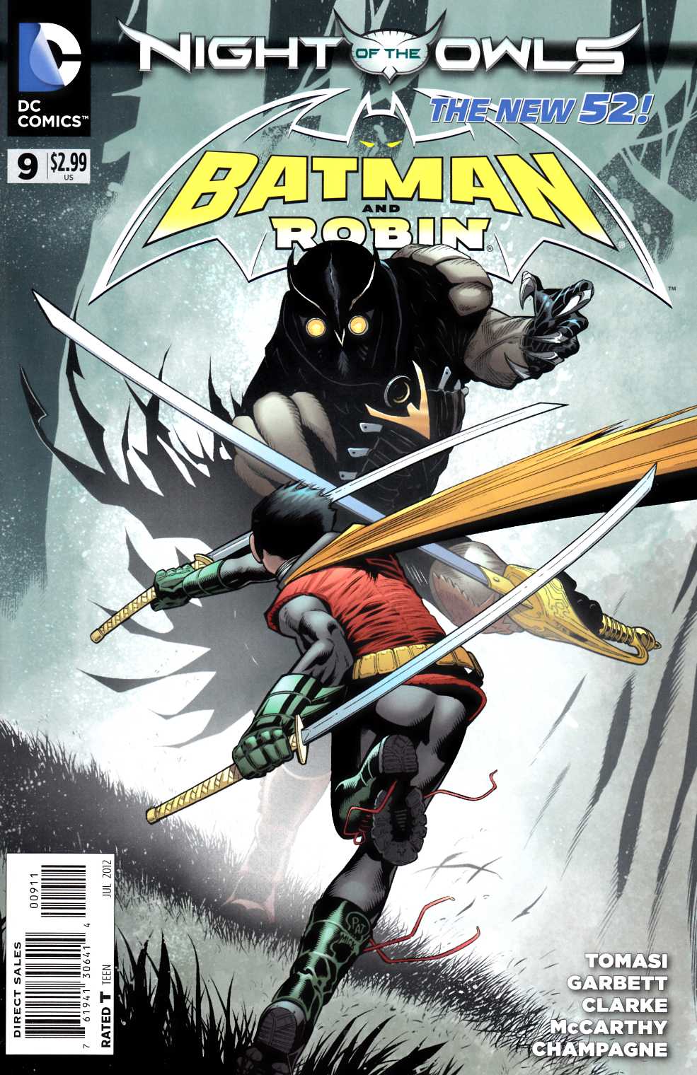 Batman and Robin #9 Near Mint (9.4) [DC Comic] THUMBNAIL