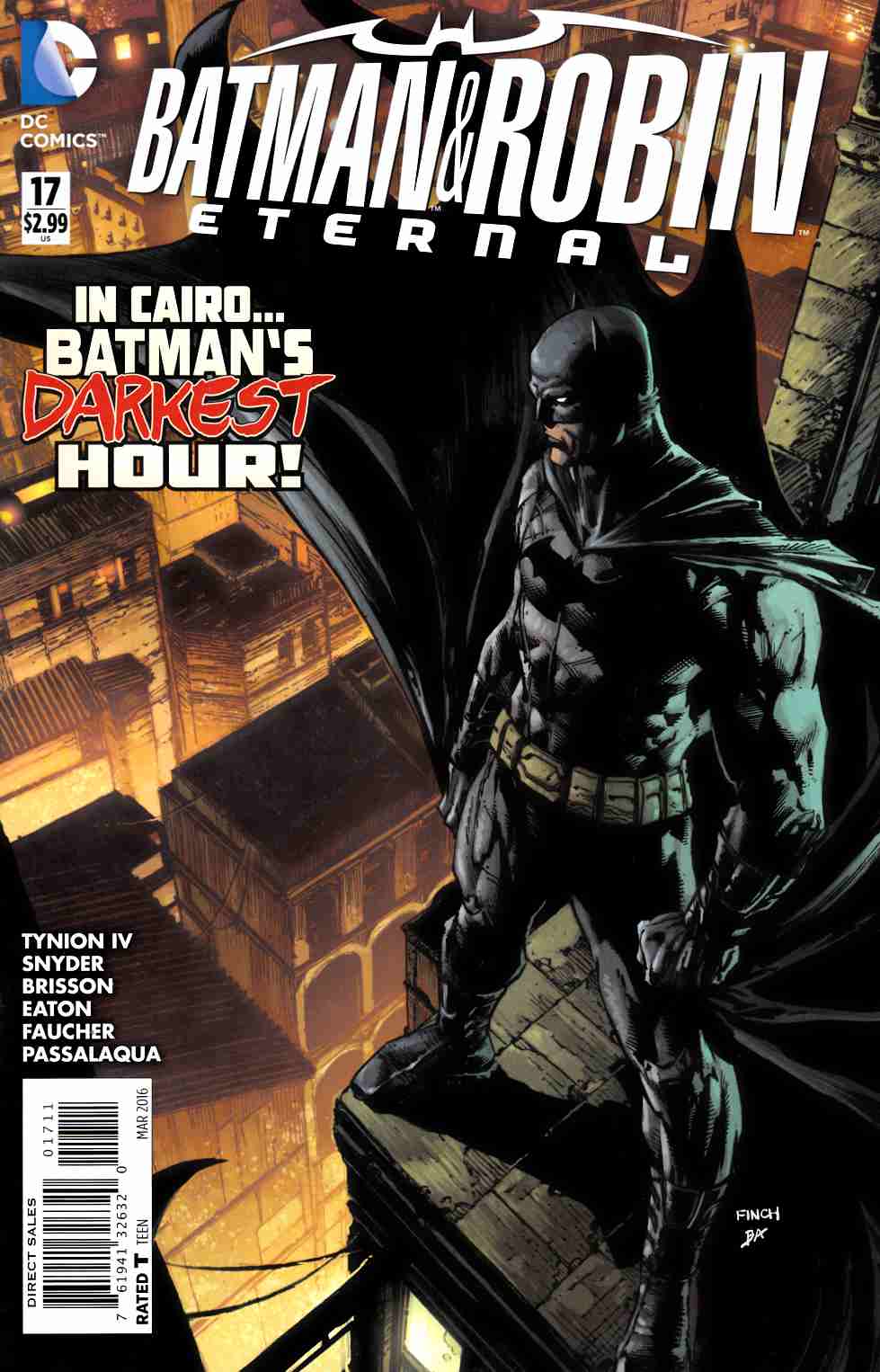 Batman and Robin Eternal #17 [DC Comic] LARGE