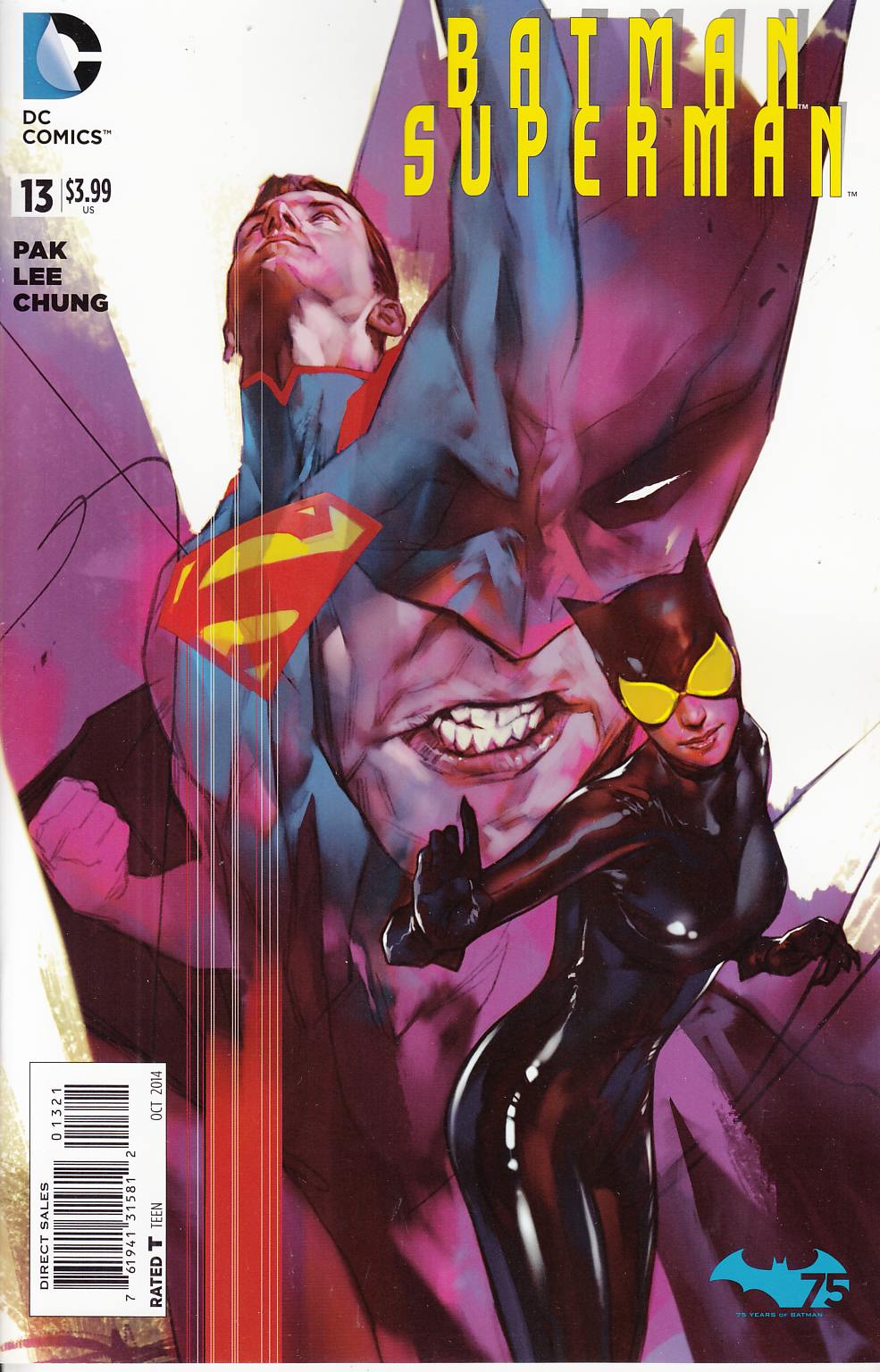 Batman Superman #13 Oliver Variant Cover [Comic] LARGE