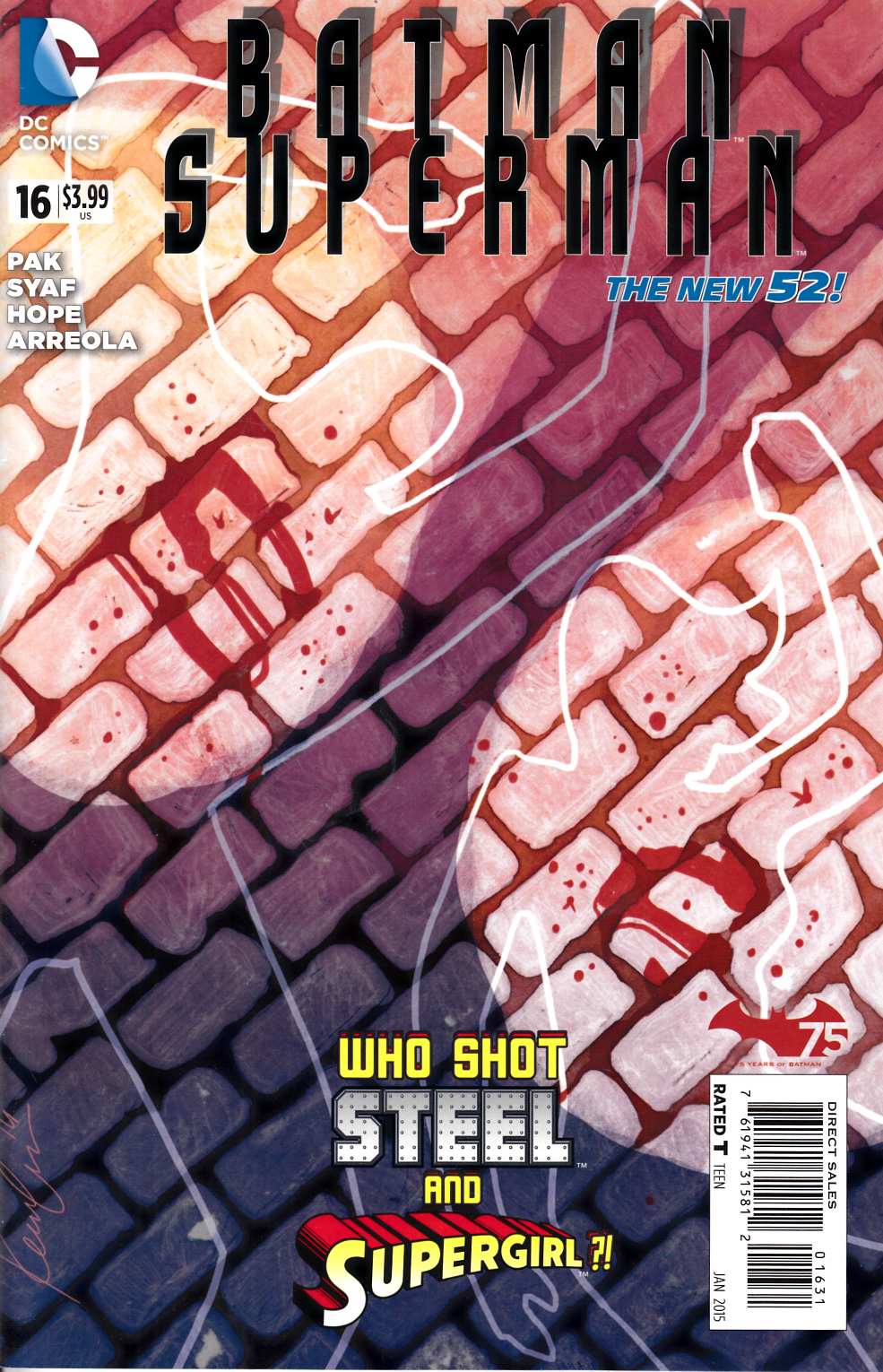 Batman Superman #16 Wada Variant Cover [DC Comic] LARGE