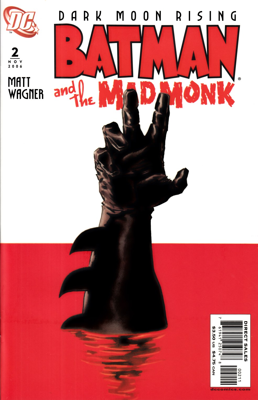 Batman and the Mad Monk #2 Near Mint (9.4) [DC Comic] LARGE
