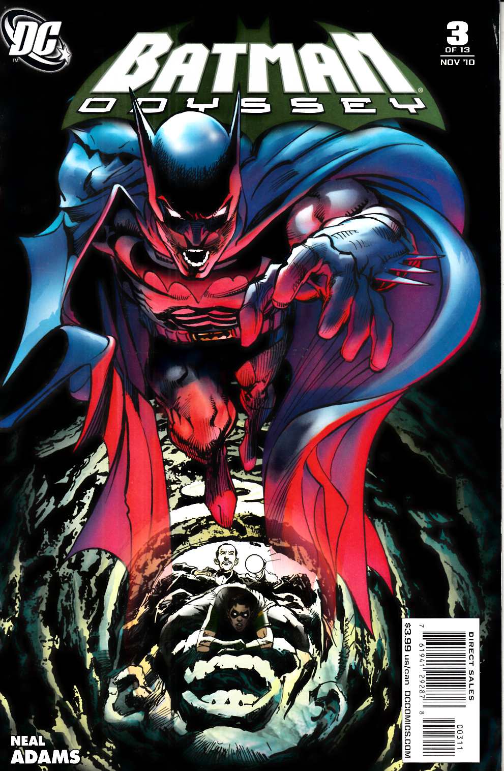 Batman Odyssey #3 Very Fine (8.0) [DC Comic] LARGE