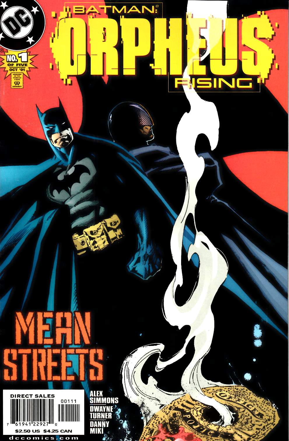 Batman Orpheus Rising #1 Very Fine (8.0) [DC Comic] THUMBNAIL
