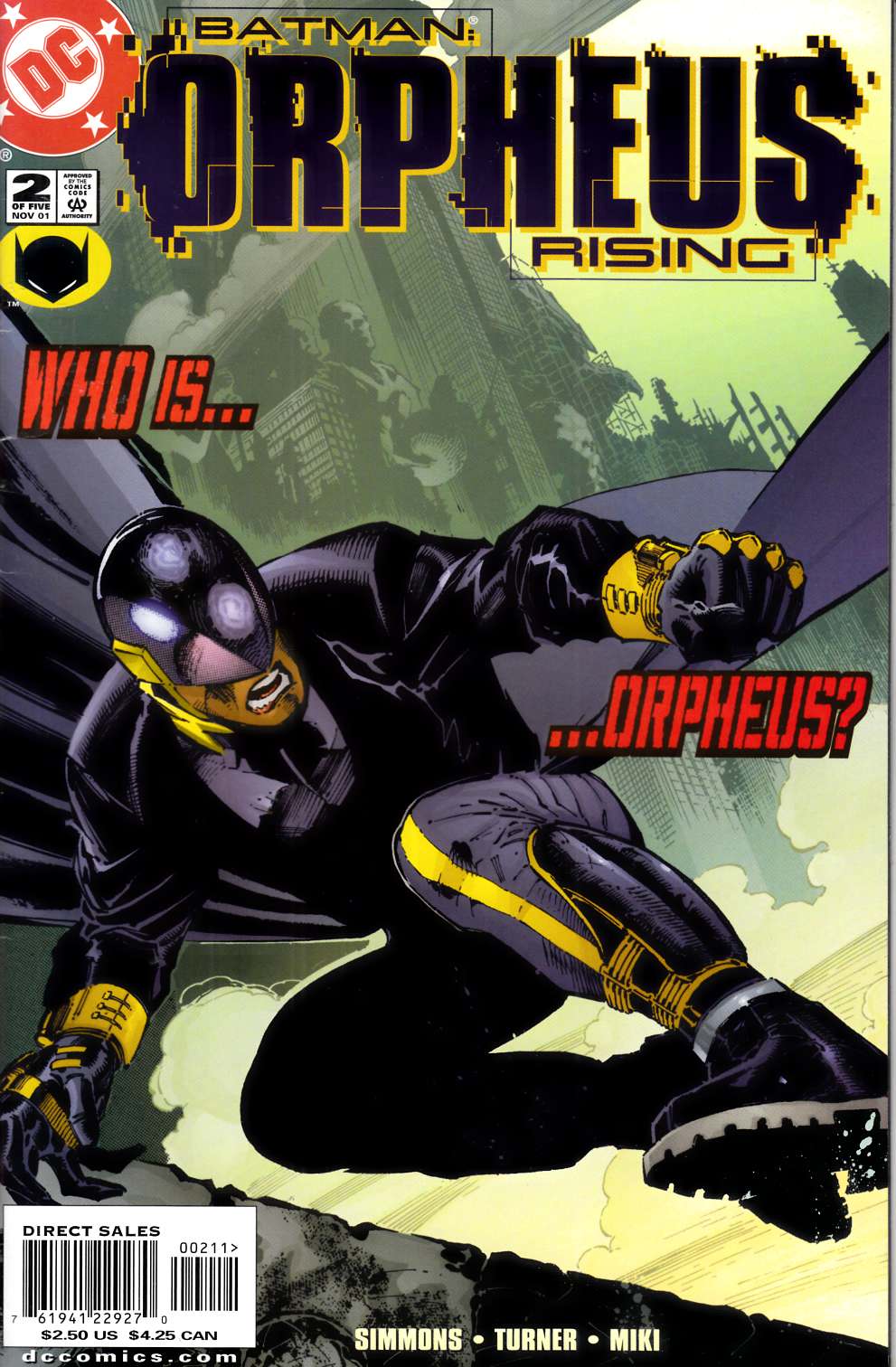 Batman Orpheus Rising #2 Very Fine (8.0) [DC Comic] THUMBNAIL