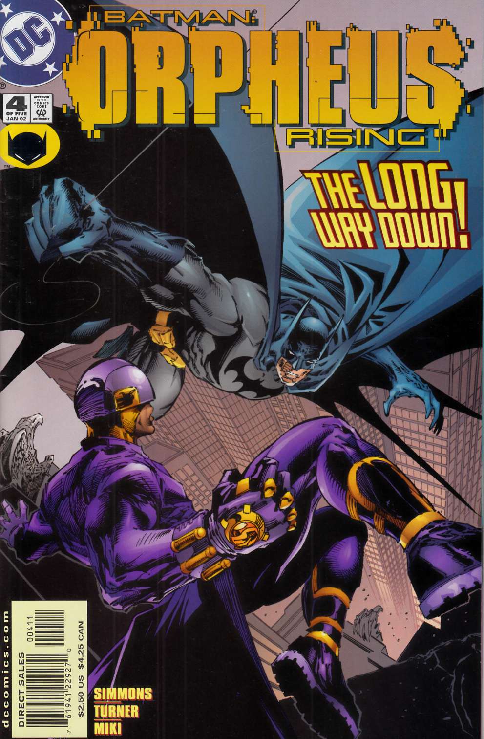 Batman Orpheus Rising #4 Very Fine (8.0) [DC Comic] LARGE
