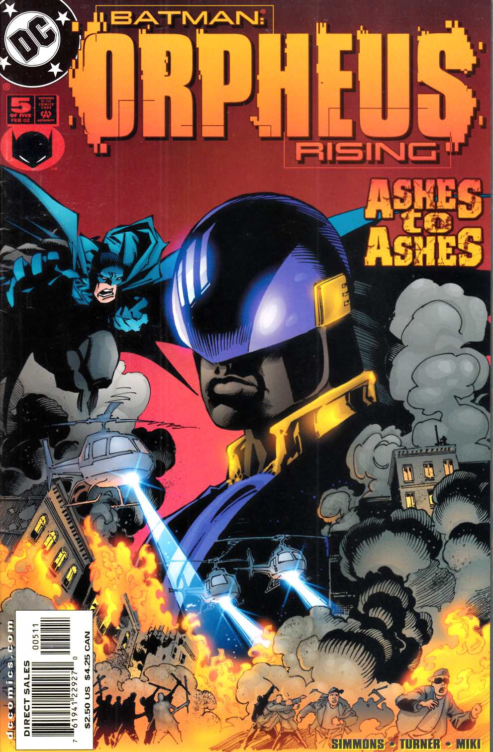 Batman Orpheus Rising #5 Very Fine (8.0) [DC Comic] THUMBNAIL