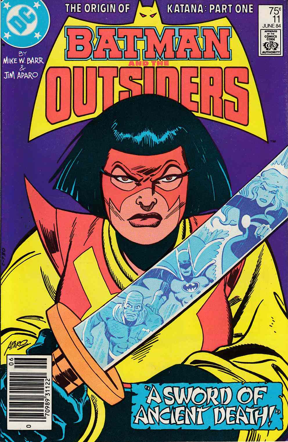 Batman and the Outsiders #11 Newsstand Edition Very Fine (8.0) [DC Comic] THUMBNAIL