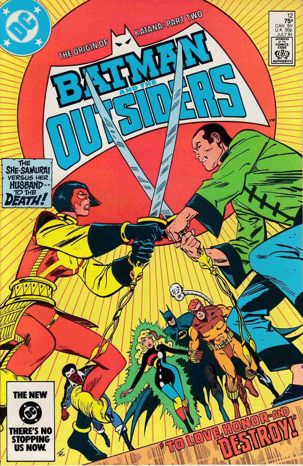 Batman and the Outsiders #12 Newsstand Edition Very Fine (8.0) [DC Comic] THUMBNAIL